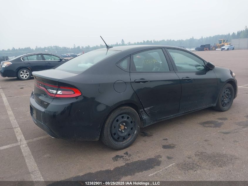 2015 Dodge Dart Gt VIN: 1C3CDFEB1FD375951 Lot: 12382901