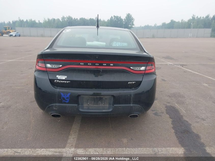 2015 Dodge Dart Gt VIN: 1C3CDFEB1FD375951 Lot: 12382901