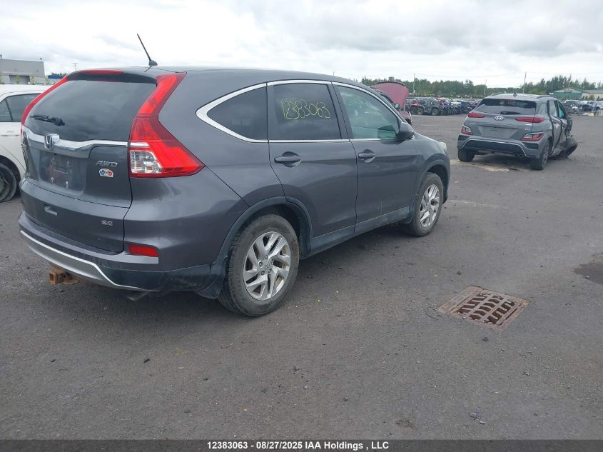 2015 Honda Cr-V Se VIN: 2HKRM4H4XFH129269 Lot: 12383063