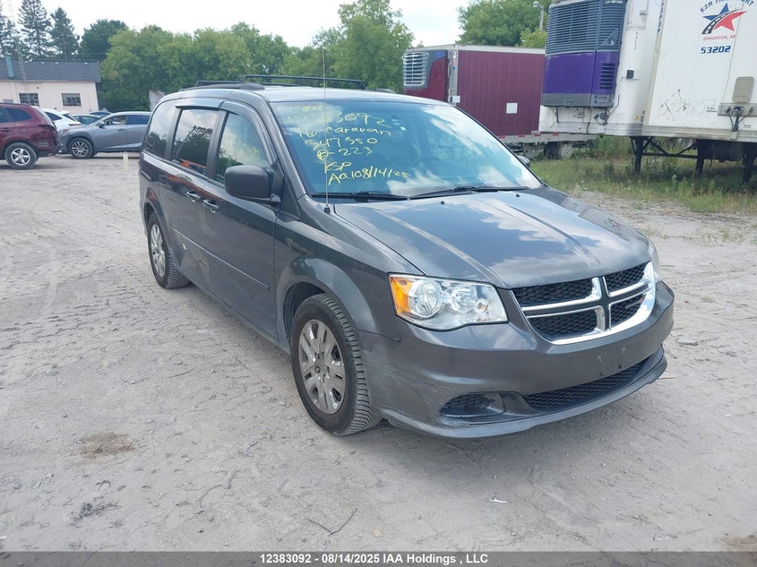 2C4RDGBG8GR347350 2016 Dodge Grand Caravan Se auction photo 1