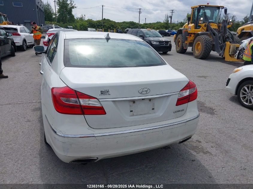 2012 Hyundai Genesis 3.8L VIN: KMHGC4DD3CU173918 Lot: 12383165