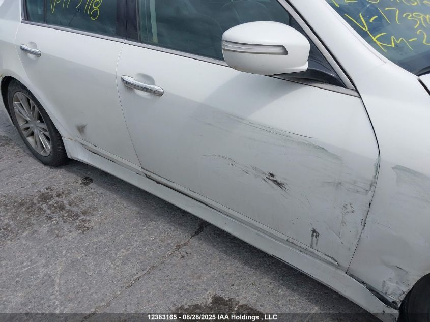 2012 Hyundai Genesis 3.8L VIN: KMHGC4DD3CU173918 Lot: 12383165