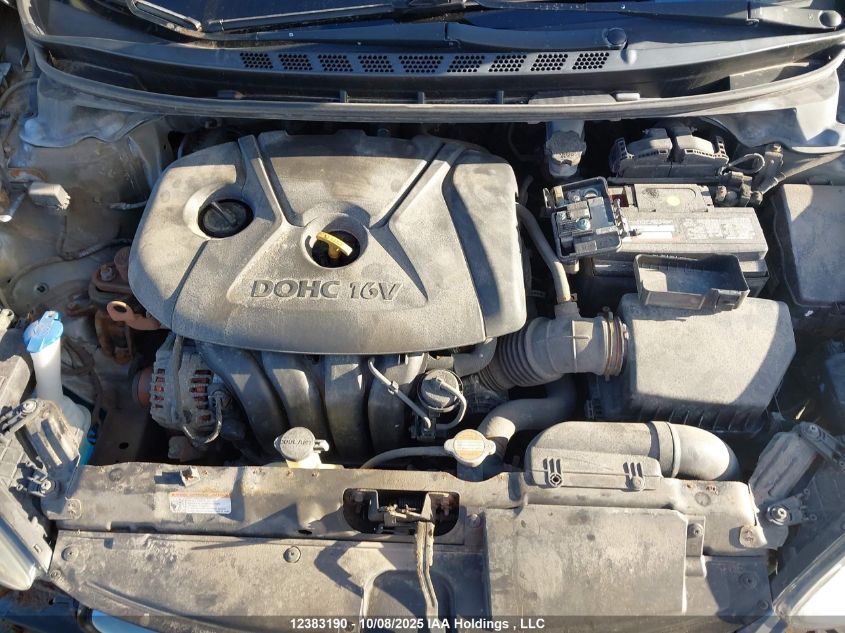 2012 Hyundai Elantra L VIN: 5NPDH4AE0CH124966 Lot: 12383190