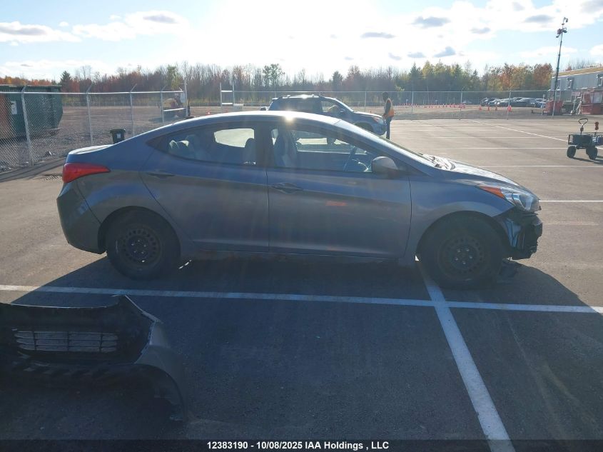 2012 Hyundai Elantra L VIN: 5NPDH4AE0CH124966 Lot: 12383190