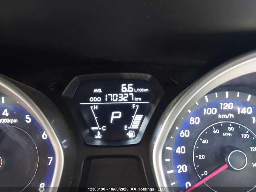 2012 Hyundai Elantra L VIN: 5NPDH4AE0CH124966 Lot: 12383190