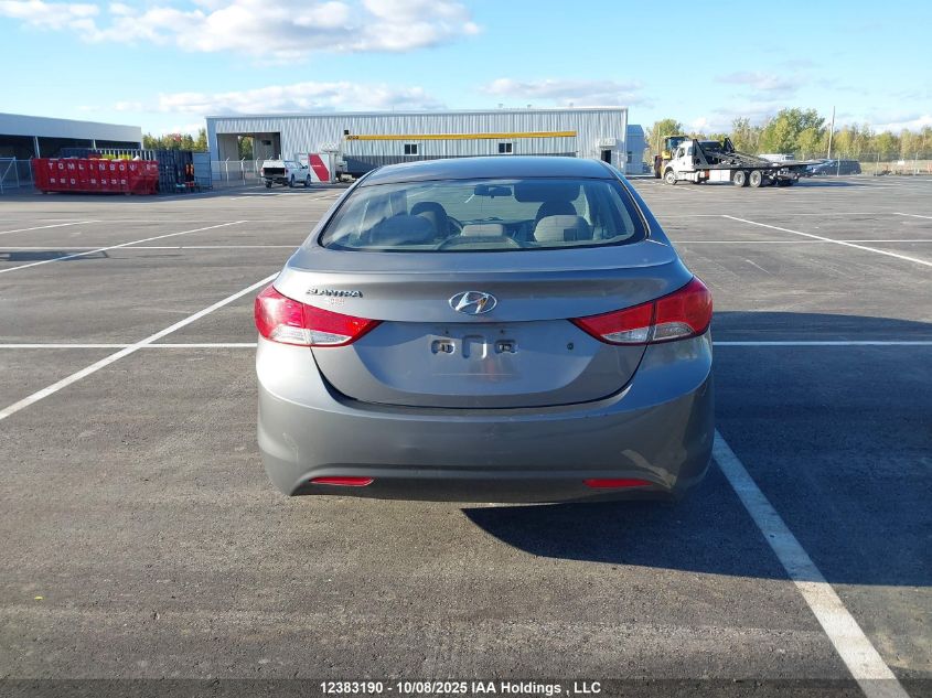 2012 Hyundai Elantra L VIN: 5NPDH4AE0CH124966 Lot: 12383190