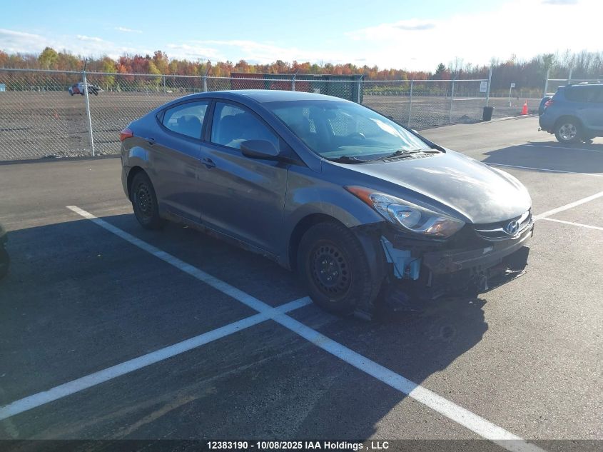 2012 Hyundai Elantra L VIN: 5NPDH4AE0CH124966 Lot: 12383190