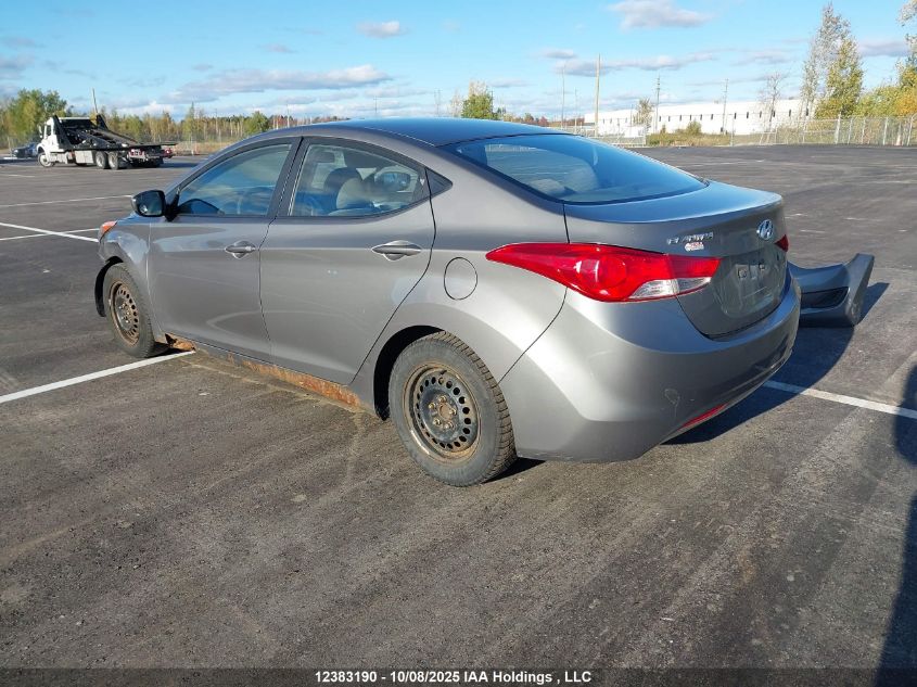 2012 Hyundai Elantra L VIN: 5NPDH4AE0CH124966 Lot: 12383190