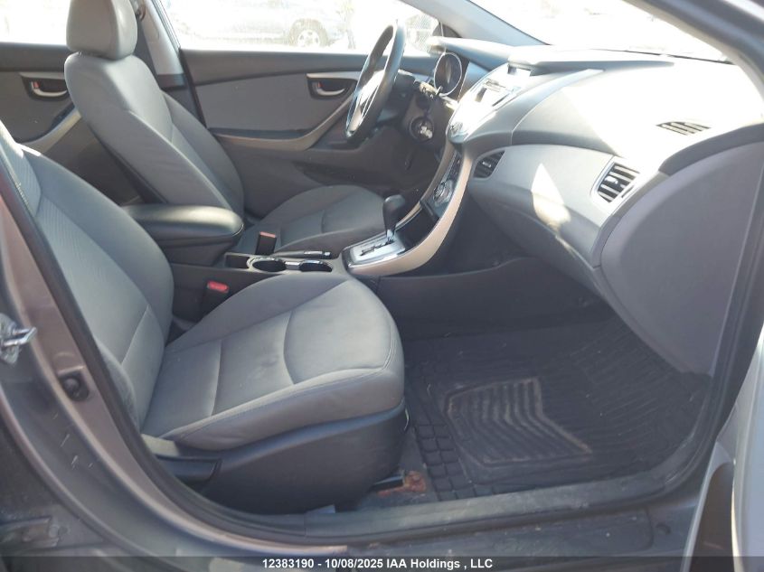 2012 Hyundai Elantra L VIN: 5NPDH4AE0CH124966 Lot: 12383190