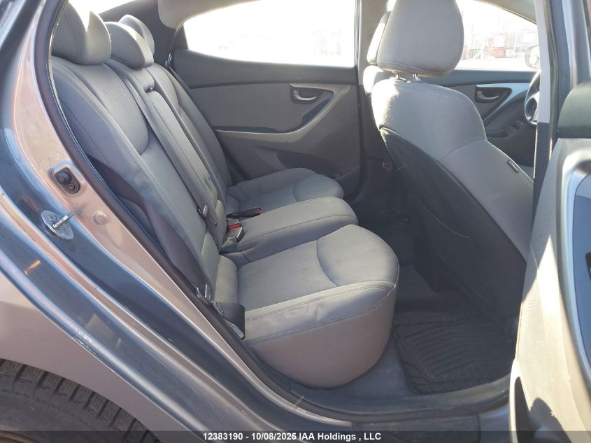 2012 Hyundai Elantra L VIN: 5NPDH4AE0CH124966 Lot: 12383190