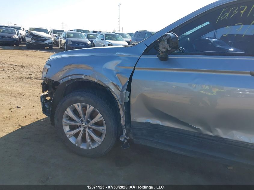 2020 Volkswagen Tiguan Trendline VIN: 3VV0B7AX2LM123008 Lot: 12371123X