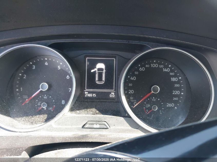 2020 Volkswagen Tiguan Trendline VIN: 3VV0B7AX2LM123008 Lot: 12371123X