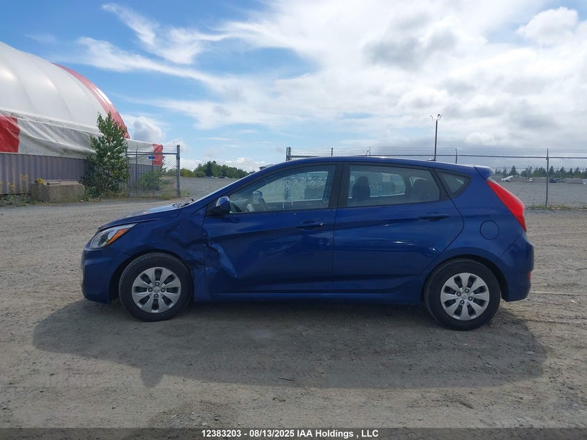 2017 Hyundai Accent Le VIN: KMHCT5AE3HU322921 Lot: 12383203