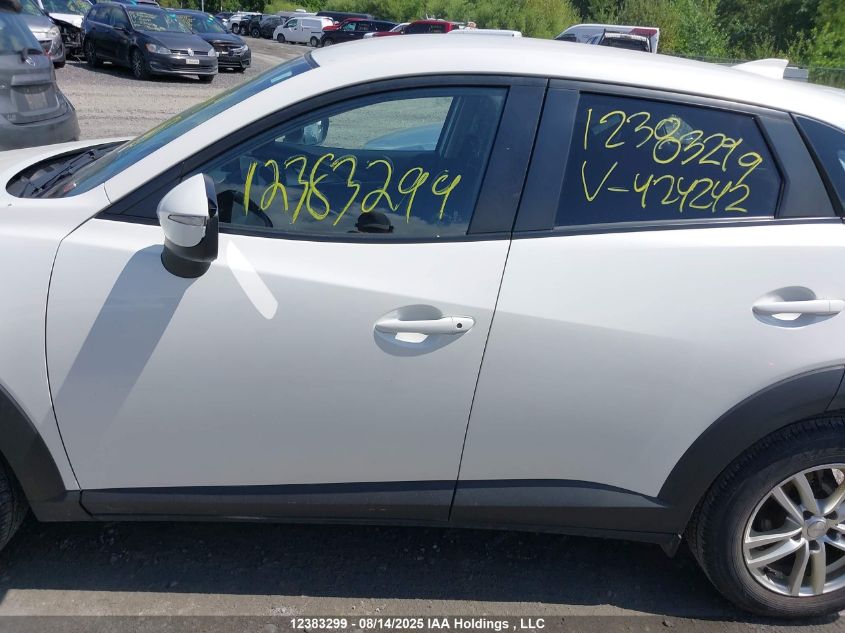 2019 Mazda Cx-3 Gx VIN: JM1DKDB75K0424242 Lot: 12383299