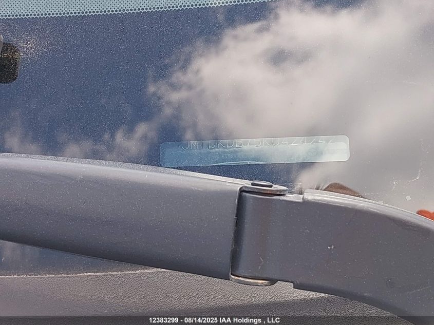 2019 Mazda Cx-3 Gx VIN: JM1DKDB75K0424242 Lot: 12383299