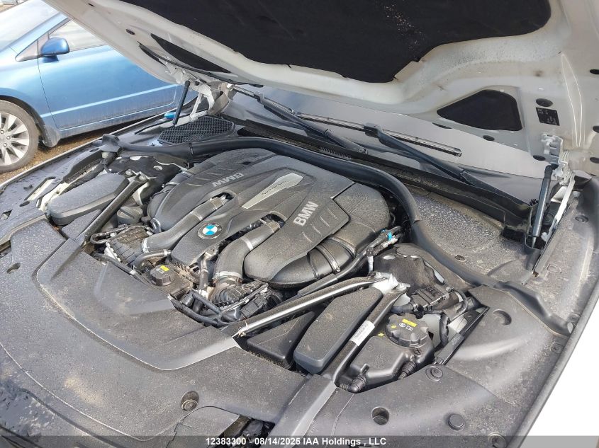 2016 BMW 750 Xi VIN: WBA7F2C53GG419345 Lot: 12383300