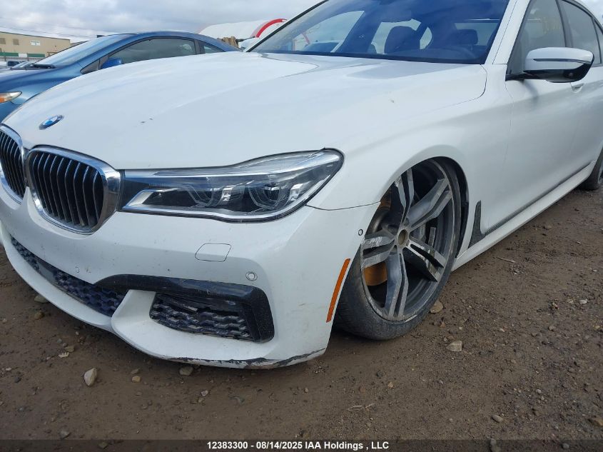 2016 BMW 750 Xi VIN: WBA7F2C53GG419345 Lot: 12383300