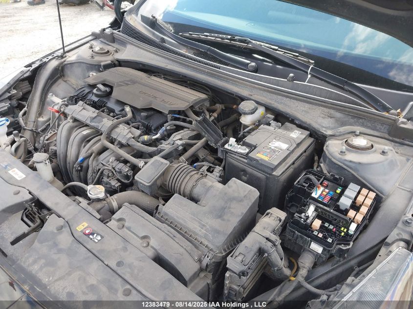 2022 Hyundai Elantra Preferred Ivt With Sun And Tech Package VIN: KMHLM4AG0NU358294 Lot: 12383479