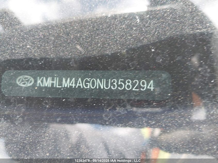 2022 Hyundai Elantra Preferred Ivt With Sun And Tech Package VIN: KMHLM4AG0NU358294 Lot: 12383479