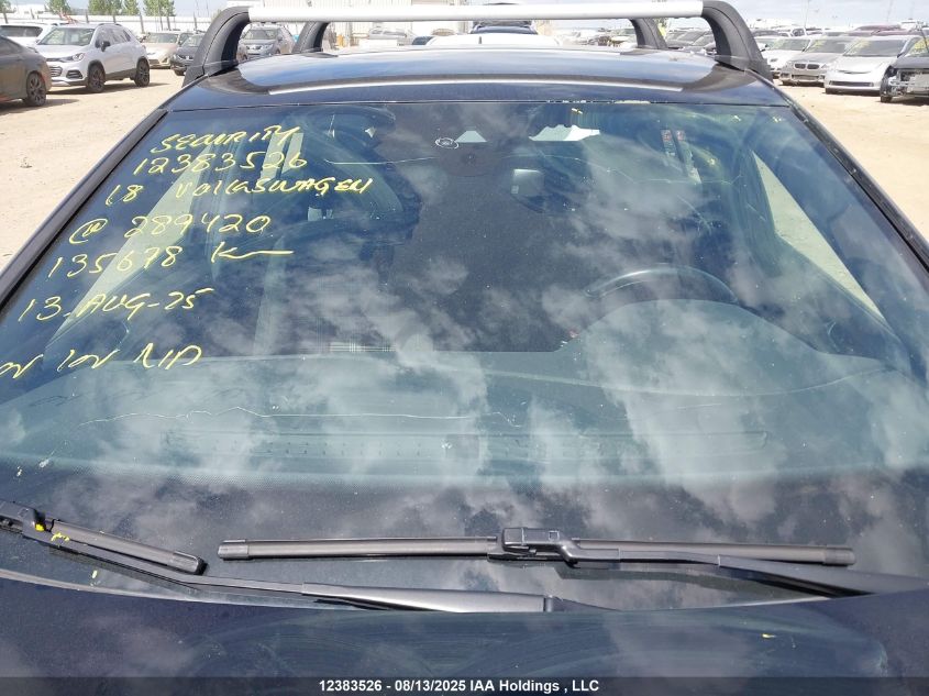 2018 Volkswagen Golf Gti 5-Door/5-Door Autobahn VIN: 3VW547AU6JM289420 Lot: 12383526