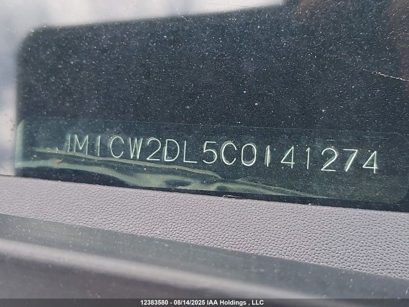 2012 Mazda Mazda5 Gt VIN: JM1CW2DL5C0141274 Lot: 12383580