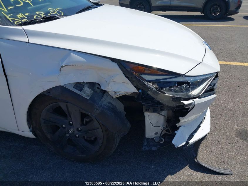 2023 Hyundai Elantra Sel VIN: KMHLM4AG4PU549106 Lot: 12383595