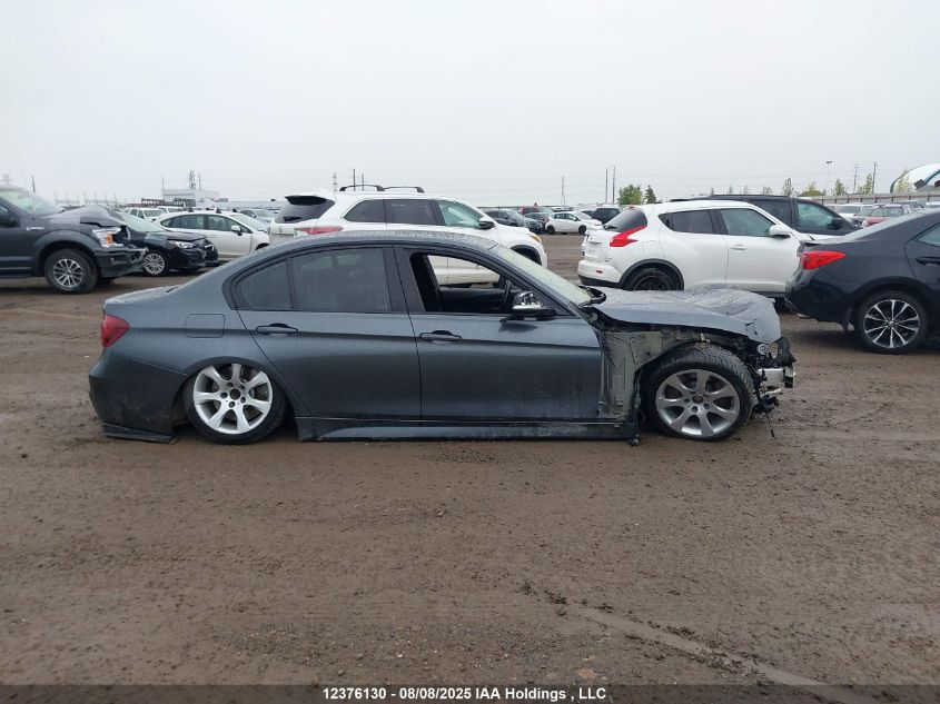 2014 BMW 335 Xi VIN: WBA3B9C59EF588713 Lot: 12376130X