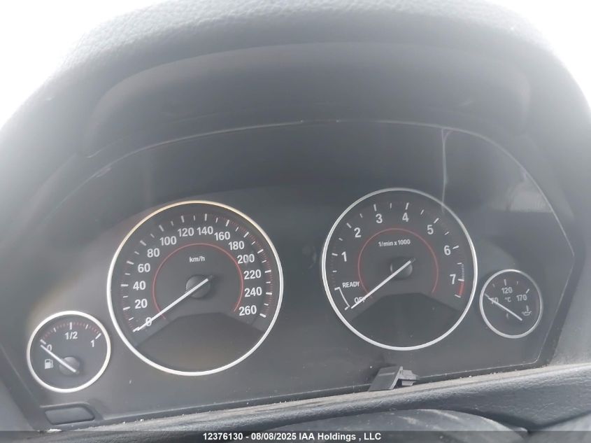 2014 BMW 335 Xi VIN: WBA3B9C59EF588713 Lot: 12376130X