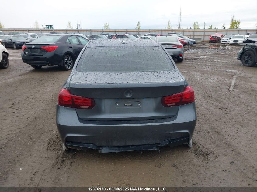 2014 BMW 335 Xi VIN: WBA3B9C59EF588713 Lot: 12376130X