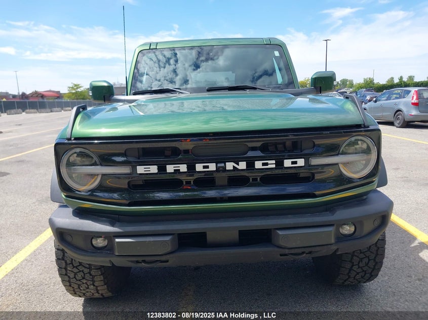 2023 Ford Bronco Big Bend/Black Diamond/Outer Banks/Badlands/Wildtrak/Everglades VIN: 1FMEE5DP9PLB11193 Lot: 12383802