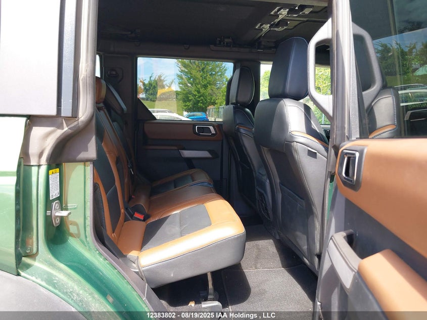 2023 Ford Bronco Big Bend/Black Diamond/Outer Banks/Badlands/Wildtrak/Everglades VIN: 1FMEE5DP9PLB11193 Lot: 12383802