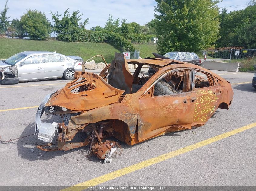 2018 Honda Civic Ex VIN: 2HGFC2F84JH008496 Lot: 12383827