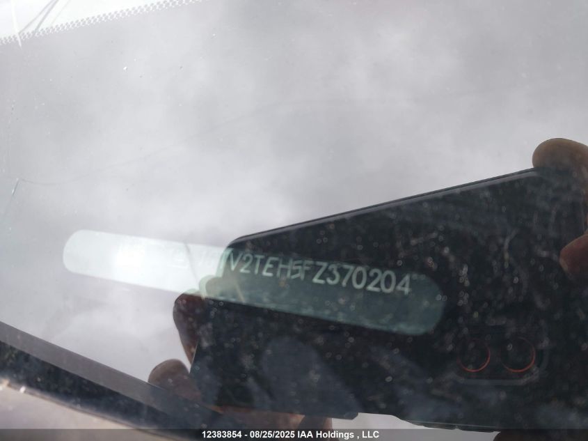 2015 GMC Sierra K1500 VIN: 1GTV2TEH5FZ370204 Lot: 12383854