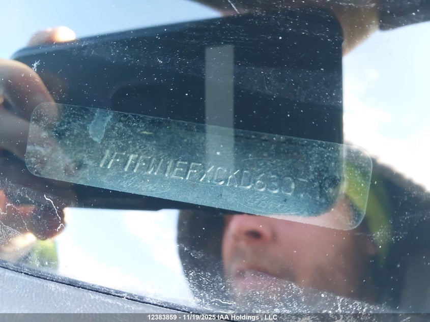 2012 Ford F150 Supercrew VIN: 1FTFW1EFXCKD63071 Lot: 12383859