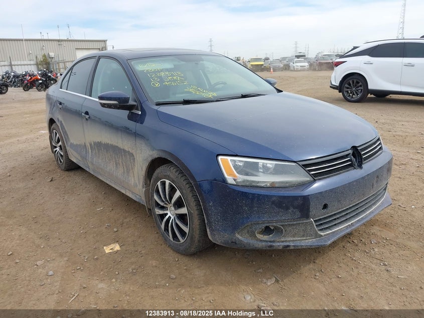 3VW3L7AJ4DM456152 2013 Volkswagen Jetta 2.0L Tdi auction photo 1