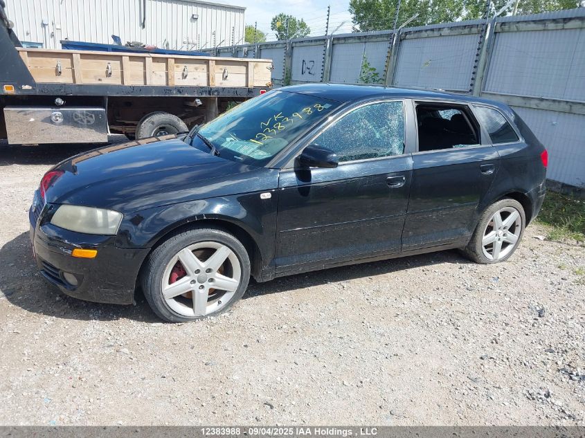 2007 Audi A3 2 VIN: WAUHF78PX7A172436 Lot: 12383988
