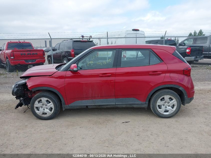 2021 Hyundai Venue Se VIN: KMHRB8A3XMU069913 Lot: 12384019