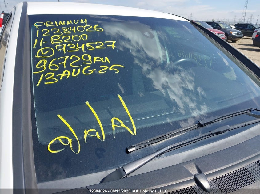 2011 Mercedes-Benz B 200 VIN: WDDFH3DB0BJ734527 Lot: 12384026