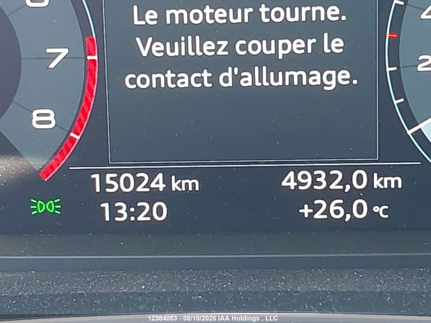 2025 Audi Q3 VIN: WA1DECF3XS1046657 Lot: 12384083