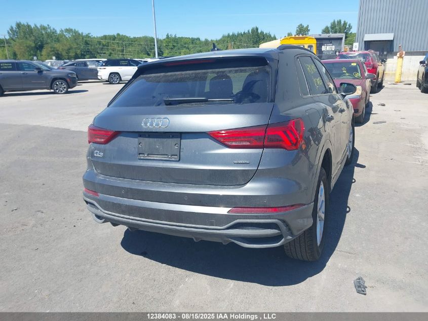 2025 Audi Q3 VIN: WA1DECF3XS1046657 Lot: 12384083