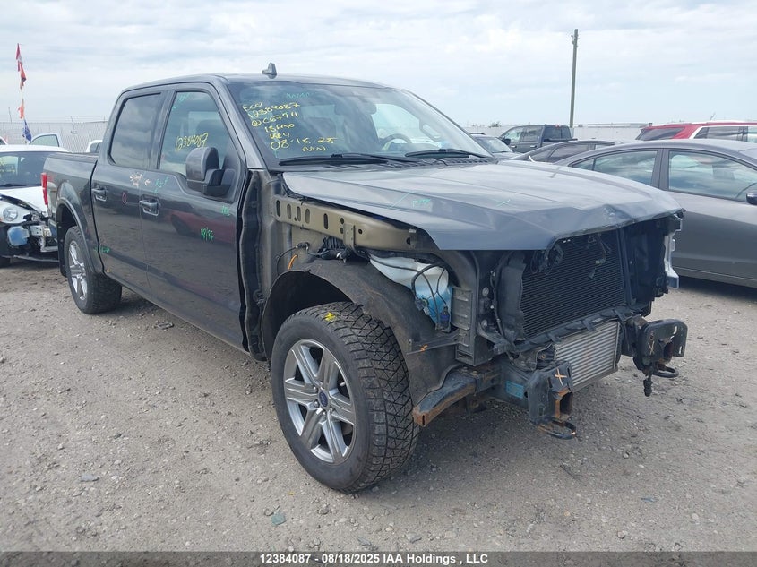 1FTEW1EG5JFC67911 2018 Ford F-150 Lariat auction photo 1