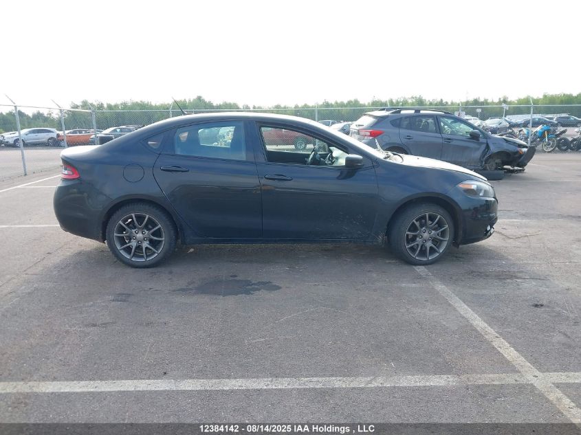 2014 Dodge Dart Sxt VIN: 1C3CDFBB7ED909814 Lot: 12384142