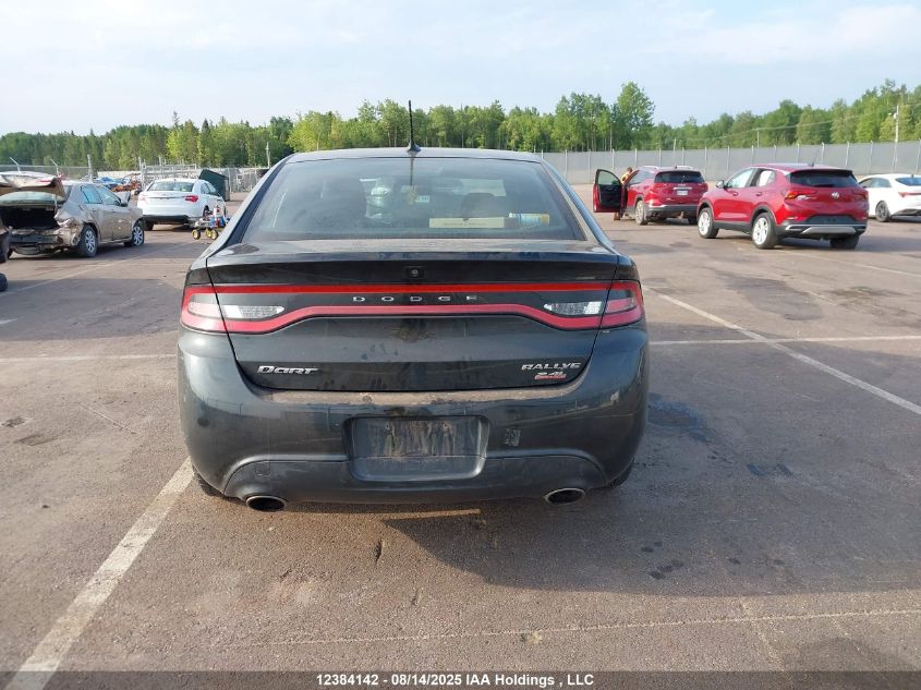 2014 Dodge Dart Sxt VIN: 1C3CDFBB7ED909814 Lot: 12384142