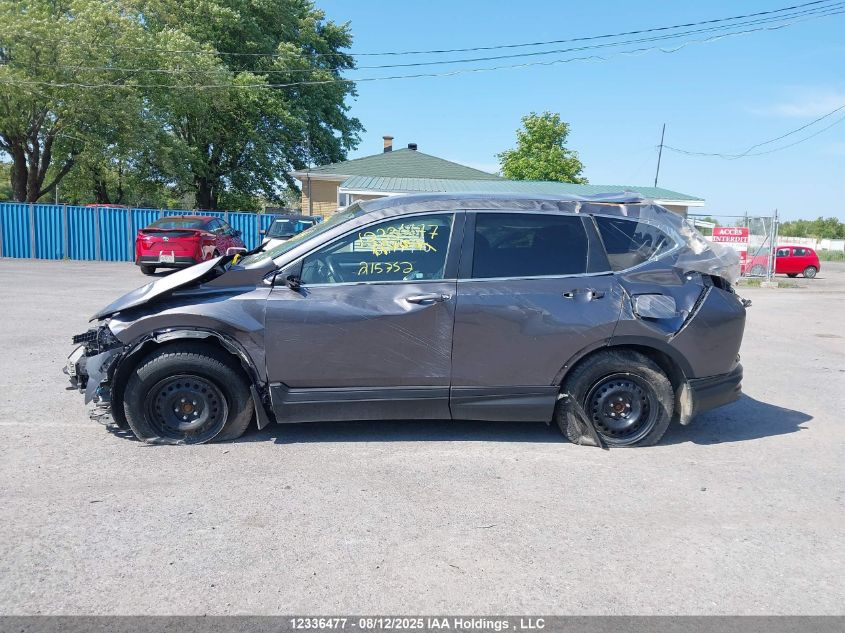 2021 Honda Cr-V Lx VIN: 2HKRW2H22MH215752 Lot: 12336477X