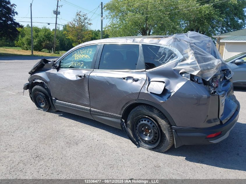 2021 Honda Cr-V Lx VIN: 2HKRW2H22MH215752 Lot: 12336477X