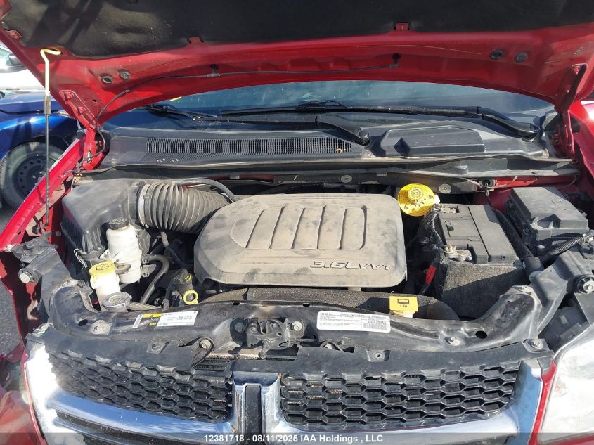 2016 Dodge Grand Caravan Se VIN: 2C4RDGBG4GR134413 Lot: 12381718X