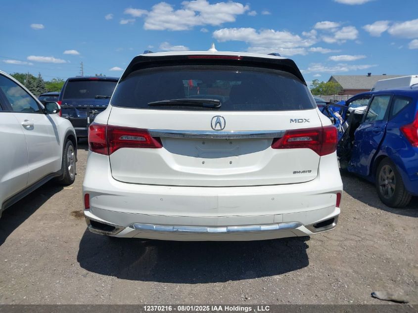2017 Acura Mdx Elite Package VIN: 5FRYD4H89HB500680 Lot: 12370216X