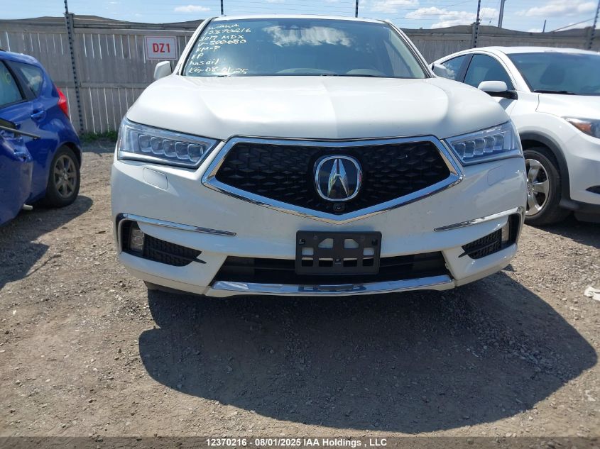 2017 Acura Mdx Elite Package VIN: 5FRYD4H89HB500680 Lot: 12370216X