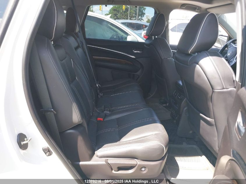 2017 Acura Mdx Elite Package VIN: 5FRYD4H89HB500680 Lot: 12370216X