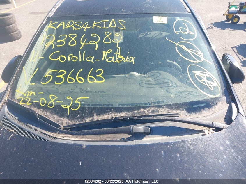 2011 Toyota Corolla Matrix VIN: 2T1KU4EE6BC536663 Lot: 12384282